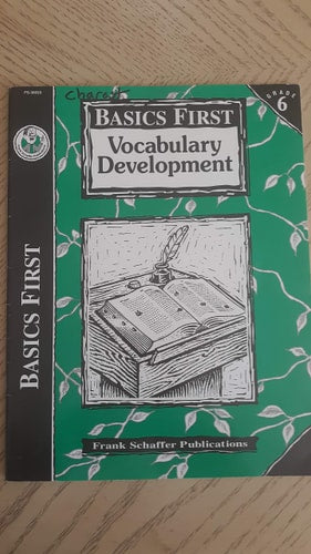 Vocabulary Development: Grade 6 (Basics First)