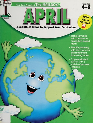 April: A Month of Ideas at Your Fingerips - Grades 1-3 (From your Friends at the Mailbox)