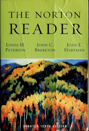 The Norton Reader: An Anthology of Nonfiction Prose/Shorter