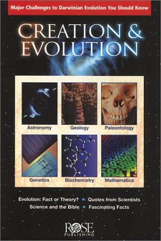Creation and Evolution pamphlet- pkg of 5 pamphlets