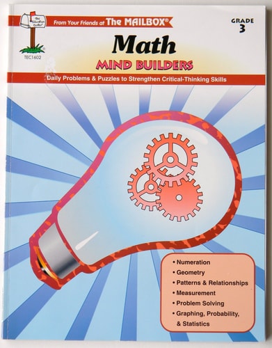 Math Mind Builders; Daily Problems & Puzzles to Strengthen Critical-thinking Skills; Grade 3