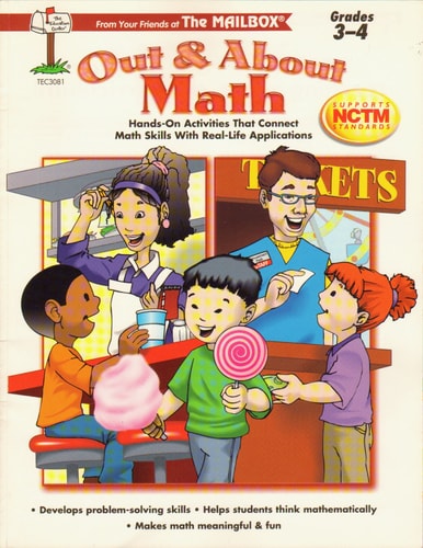 Out & About Math / Grades 3-4 (The Mailbox series)