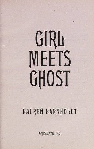 Girl Meets Ghost