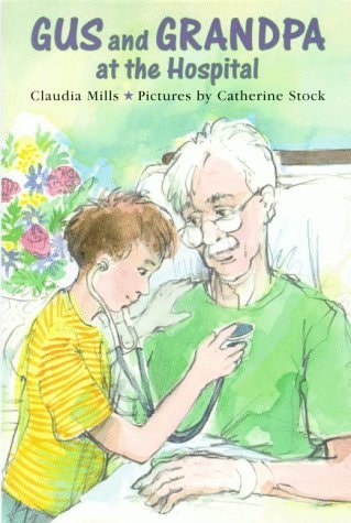 Gus and Grandpa at the Hospital