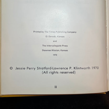 The Kingdom of Butler - Jessie Perry Stratford & Lawrence P. Klintworth - Signed - 1970