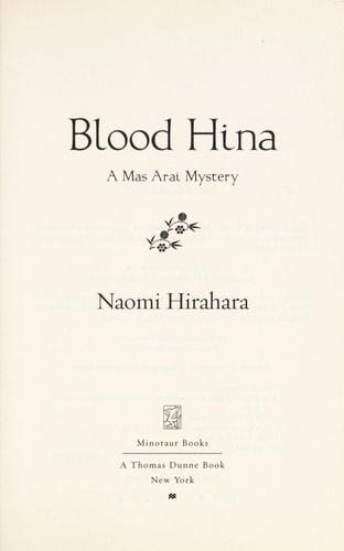 Blood Hina: A Mas Arai Mystery (Mas Arai Mysteries)