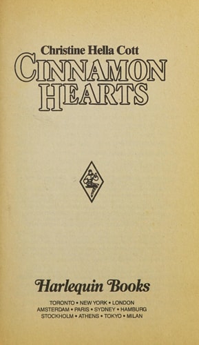 Cinnamon Hearts (Harlequin Superromance No. 220)