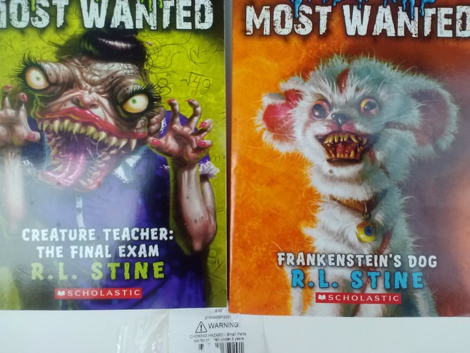 Goosebumps Most Wanted, a Brand-new Take on Terror (Creature Teacher: The Final Exam & Frankenstein's Dog) Special Value Pack
