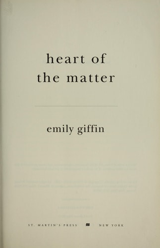 Heart of the Matter