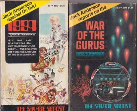 Both SAVAGE REPORT Books: 1994 and War of the Gurus