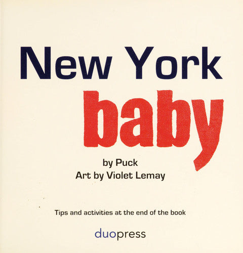 New York Baby A Local Baby Book