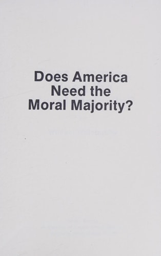 Does America Need the Moral Majority?