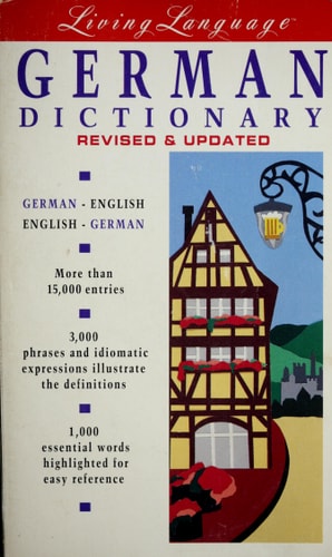 Living Language, German Dictionary
