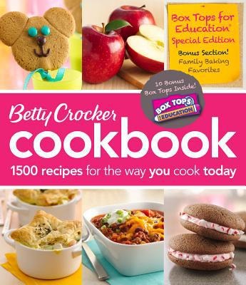 Betty Crocker Cookbook, 11th Edition Box Tops for Education Special Edition