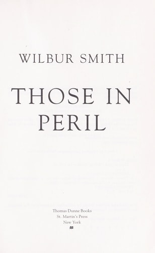 Those in Peril (Hector Cross)
