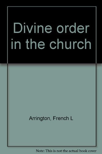 Divine order in the church