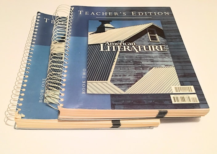 American Literature for Christian Schools, Teachers Edition (2 Books)