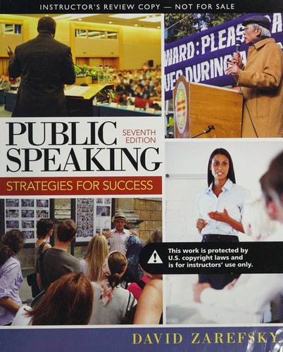 Public Speaking: Strategies for Success (7th Edition)