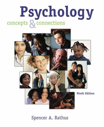 Psychology: Concepts and Connections (with CD-ROM, Student Notebook, and InfoTrac) (Available Titles CengageNOW)
