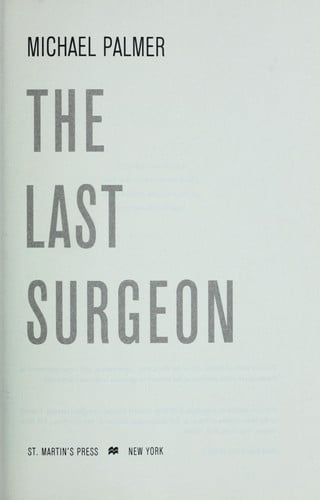 The Last Surgeon