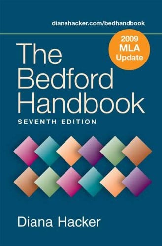 The Bedford Handbook 7e with 2009 MLA Update