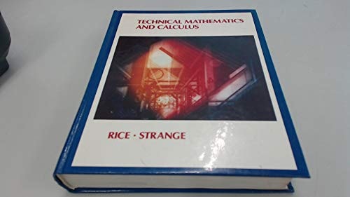 Technical mathematics and calculus