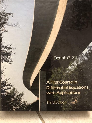 A first course in differential equations with applications