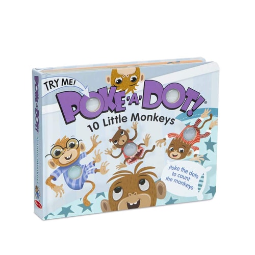 Poke-A-Dot! 10 Little Monkeys