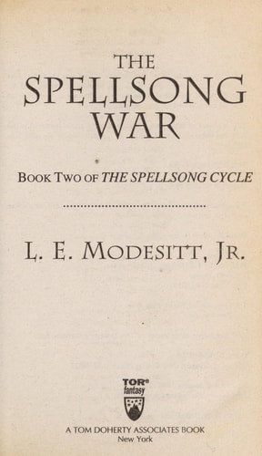 The Spellsong War (Spellsong Cycle #2)