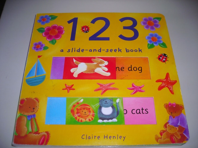 1 2 3: A Slide and Seek Book