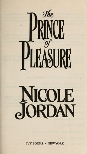 The Prince of Pleasure (Notorious)