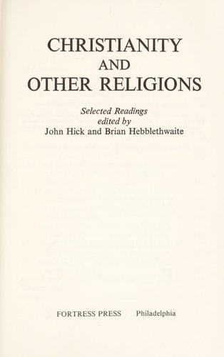 Christianity and Other Religions: Selected Readings