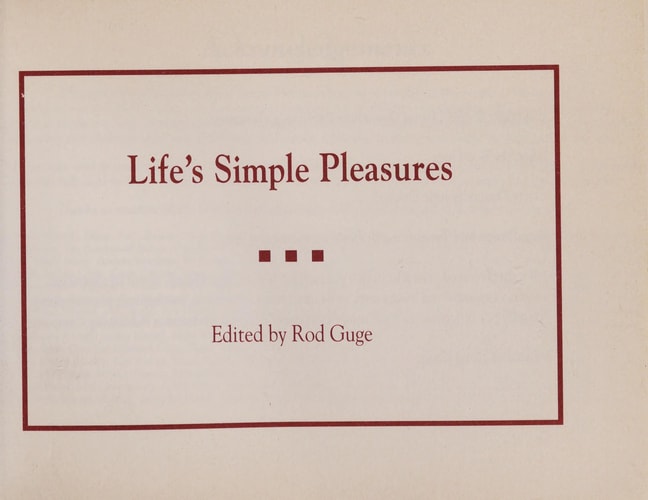 Life's Simple Pleasures (America Says Book)