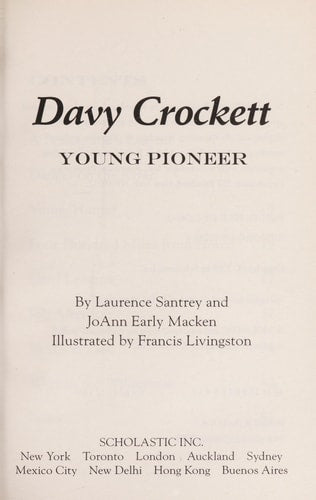 Davy Crockett Bold Pioneer