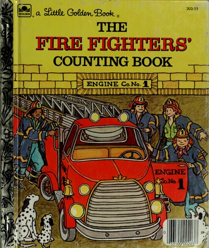 The Fire Fighters' Counting Book(A Little Golden Book)