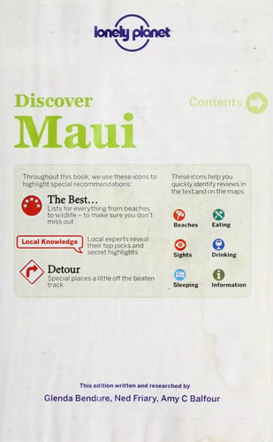 Lonely Planet Discover Maui (Travel Guide)