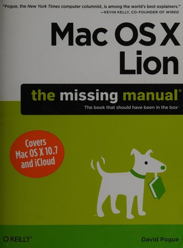 Mac OS X Lion: The Missing Manual