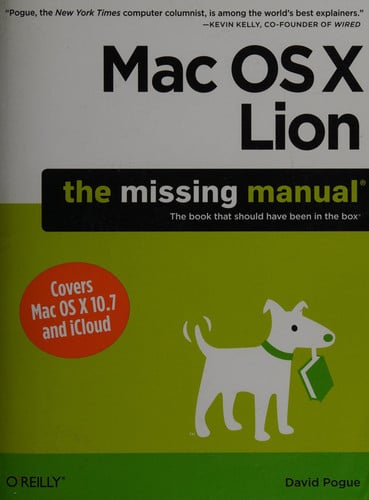 Mac OS X Lion: The Missing Manual