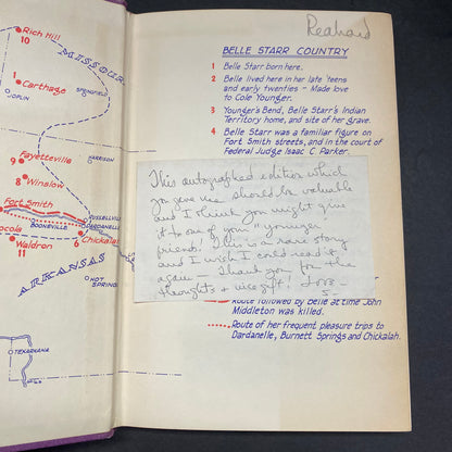 Belle Starr and her Pearl - Edwin P. Hicks - Signed - 1963