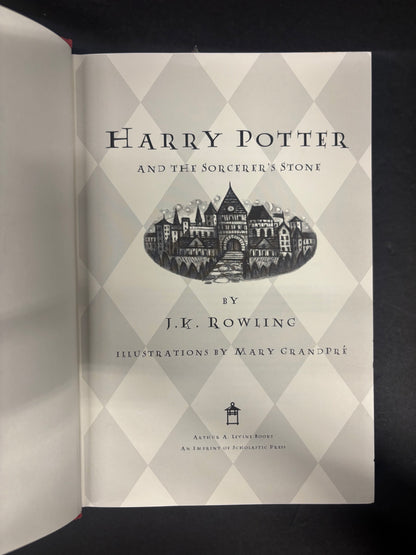 Harry Potter and the Sorcerer's Stone - J. K. Rowling - 1st American Edition - 1998