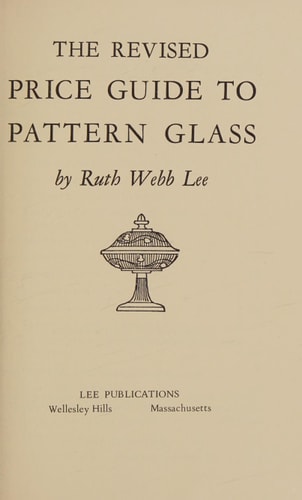 Price Guide to Pattern Glass