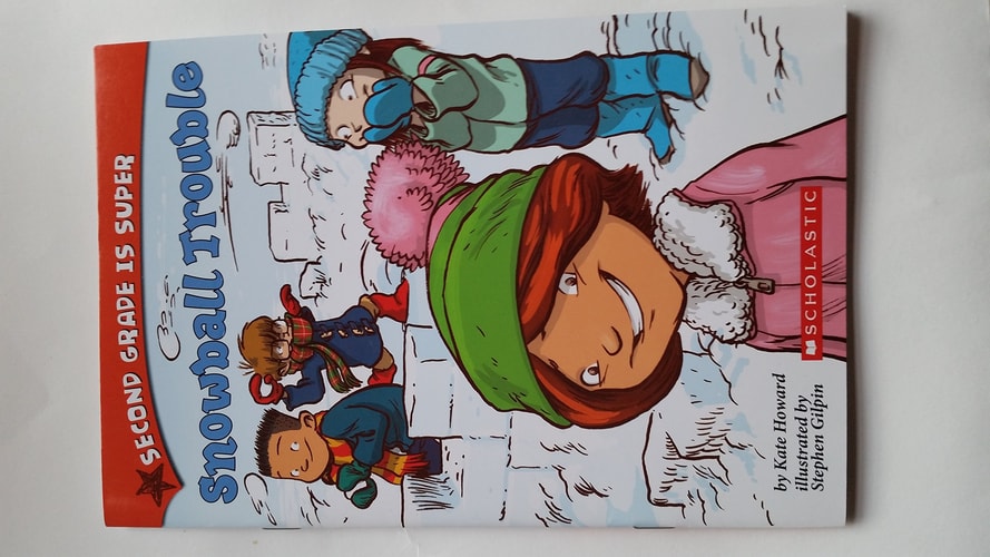 Second Grade is Super Snowball Trouble