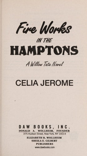 Fire Works in the Hamptons (Willow Tate Novel)