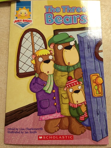 The Three Bears - A Just Right Leveled Reader