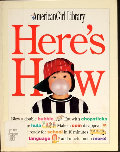 Here's How (American Girl Library)