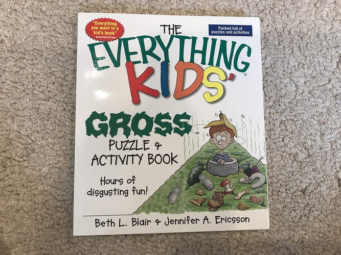 The Everything Kids' Gross Puzzle & Activity Book: Hours of Disgusting Fun!