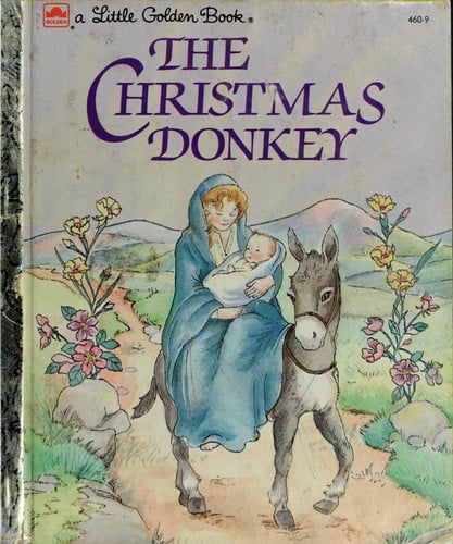 The Christmas donkey (A Little Golden book)