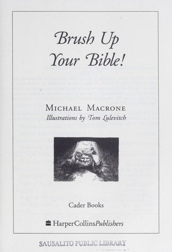 Brush Up Your Bible!, 1st Edition