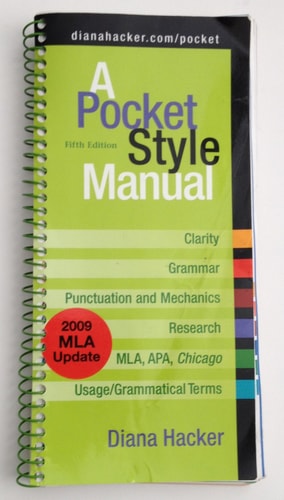 A Pocket Style Manual, Fifth Edition