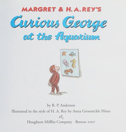 Curious George at the Aquarium